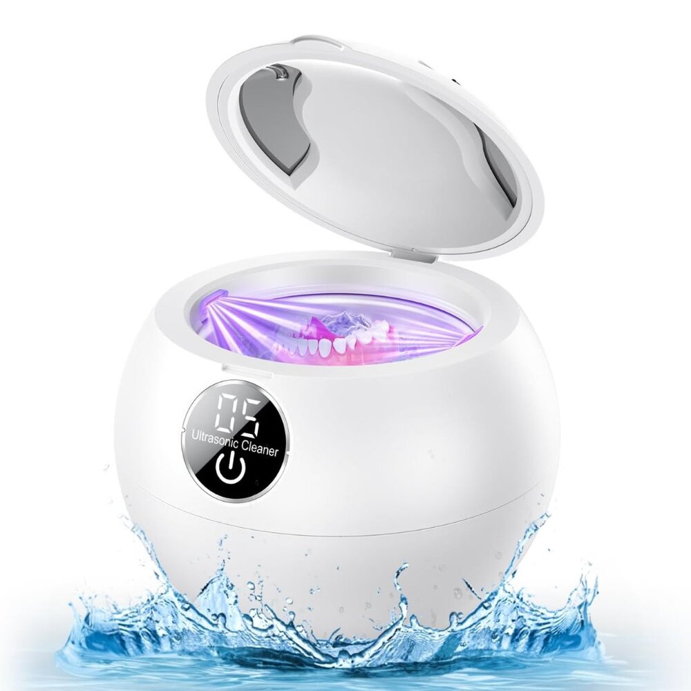 Ultrasonic Retainer-Cleaner Machine, Denture Care